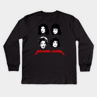 designing women Kids Long Sleeve T-Shirt